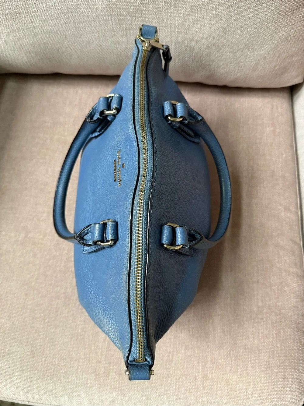 Kate Spade Constellation Blue New York Jackson Street Dixon Small Satchel Bag